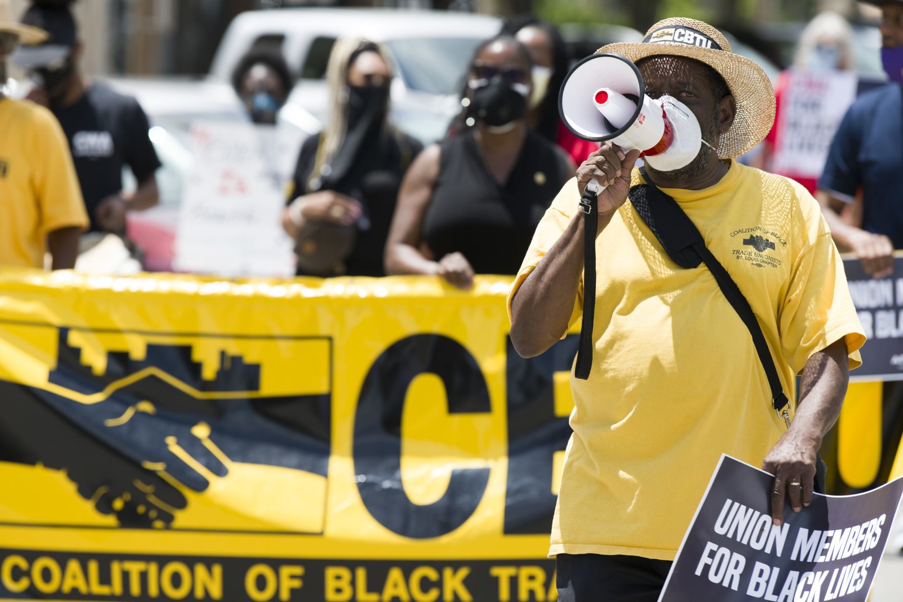 Coalition of Black Trade Unionists for Black Lives Matter march